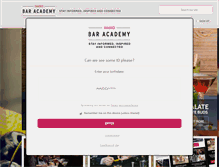Tablet Screenshot of diageobaracademy.com
